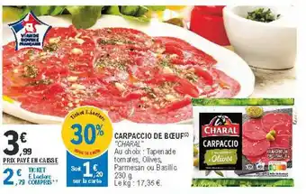 E.Leclerc Carpaccio De Bœuf offre