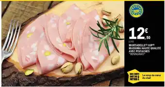 Mortadelle Igp Massima Haute Qualité Avec Pistaches