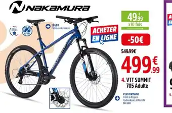 Intersport 4. VTT SUMMIT 705 Adulte offre