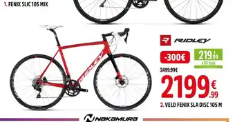 Intersport 2. VELO FENIX SLA DISC 105 M offre