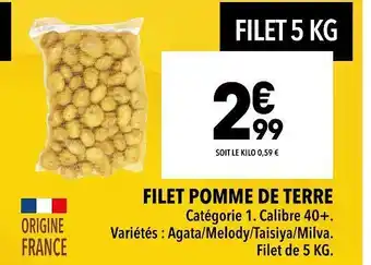 Supeco Filet pomme de terre offre