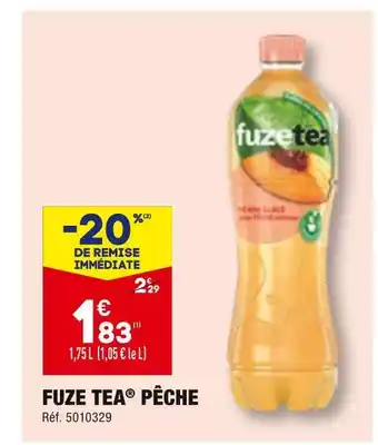 ALDI Fuze tea pêche offre