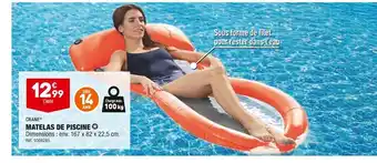 ALDI Crane matelas de piscine offre