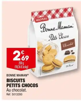 ALDI Bonne maman biscuits petits chocos offre