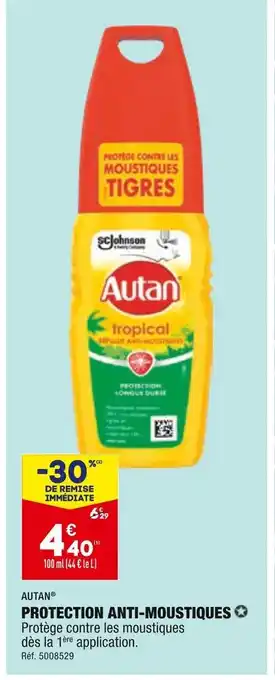 ALDI Autan protection anti-moustiques offre