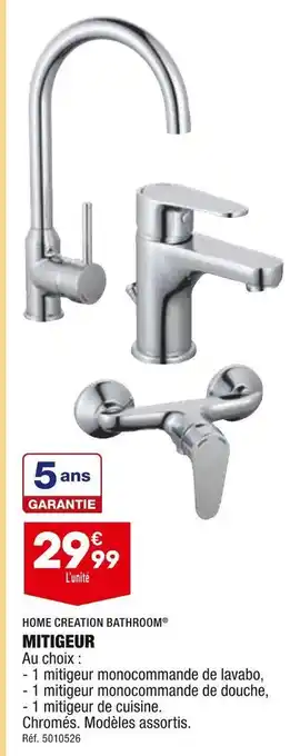 ALDI Home creation bathroom mitigeur offre