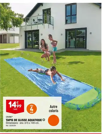 ALDI Crane tapis de glisse aquatique offre