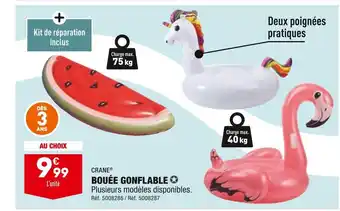 ALDI Crane bouée gonflable offre