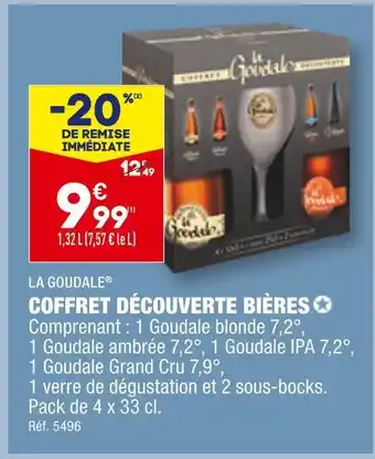 ALDI La goudale coffret découverte bières offre