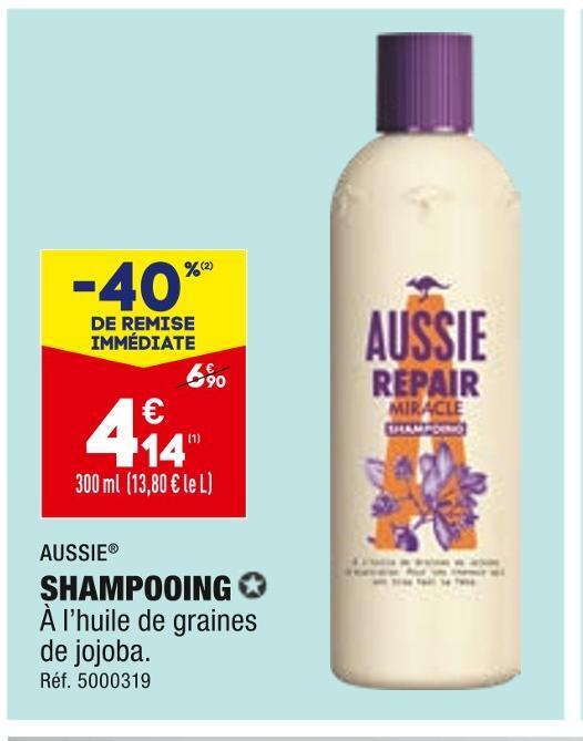 Promo Aussie shampooing chez ALDI