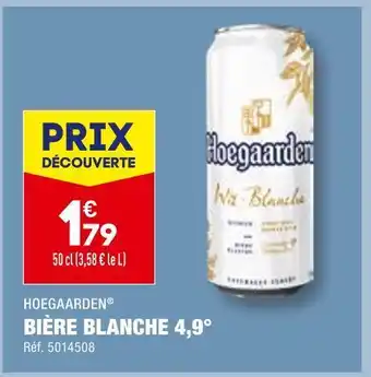 ALDI Hoegaarden bière blanche 4,9° offre