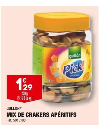 ALDI Gullon mix de crakers apéritifs offre