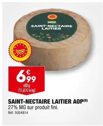 ALDI Saint-nectaire laitier aop offre