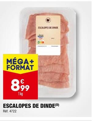 ALDI Escalopes de dinde offre