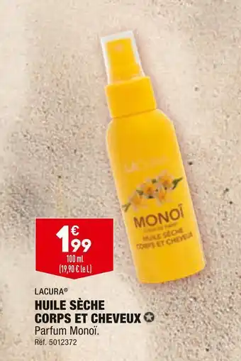 ALDI Lacura huile sèche corps et cheveux offre