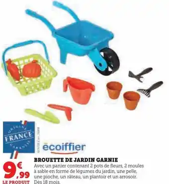 Super U Brouette de jardin garnie offre