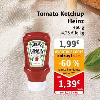 Colruyt Heinz tomato ketchup offre