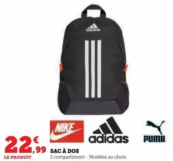 Super U Sac à dos offre