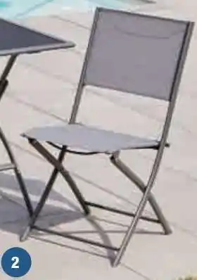 Super U Chaise pliante binic offre
