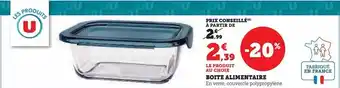 Super U Boite alimentaire offre