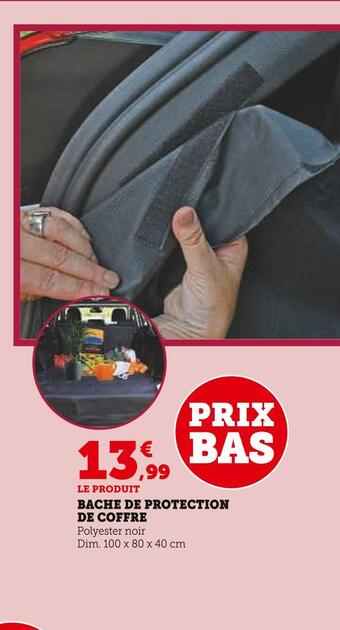 Bache de protection de coffre