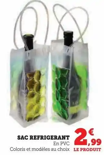 Super U Sac refrigerant offre