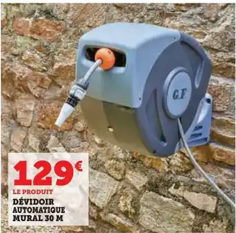 Super U Dévidoir automatique mural 30 m offre