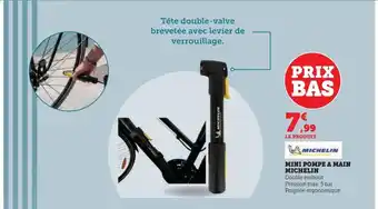 Mini pompe a main michelin