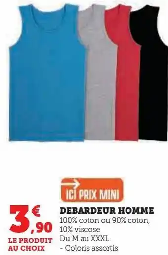 Super U Debardeur homme offre