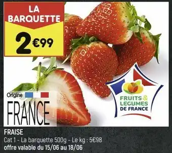 Leader Price Fraise offre