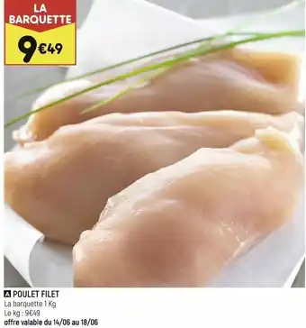 Leader Price Poulet filet offre