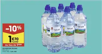Leader Price Eau montagne volcania offre
