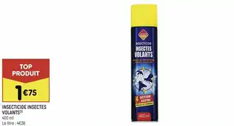 Insecticide insectes volants
