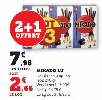 Hyper U Mikado lu offre