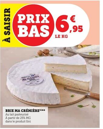 U Express Brie ma crémière offre