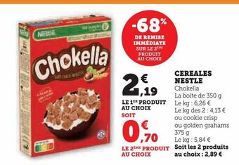 U Express Cereales nestle offre