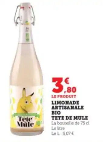 Super U LIMONADE ARTISANALE offre
