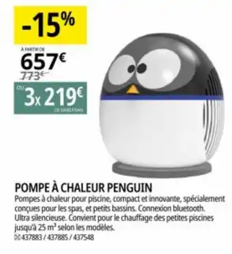 Irrijardin Pompe à chaleur panguin offre