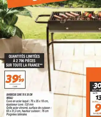 Netto Barbecue cuve 70 x 35 cm misali offre