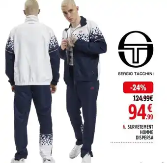 Intersport 6. SURVETEMENT HOMME DISPERSA offre