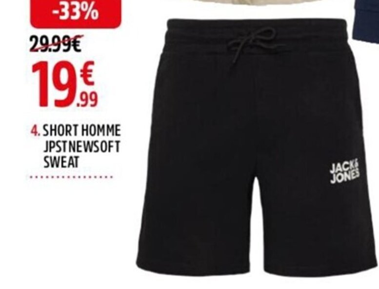 Bermuda homme chez intersport hot sale