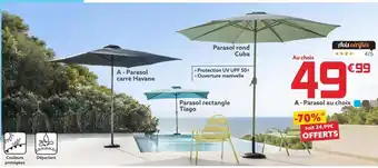 Gifi Parasol au choix offre