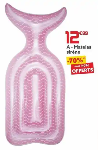 Gifi Matelas sirène offre