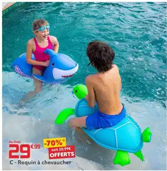 Gifi Requin à chevaucher offre
