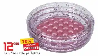 Gifi Piscinette paillettes offre