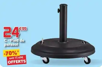 Gifi Pied de parasol offre