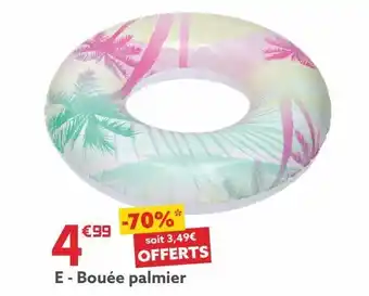 Gifi Bouée palmier offre