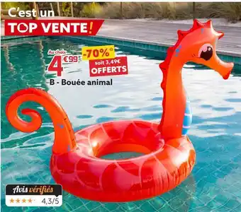Gifi Bouée animal offre