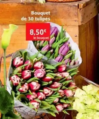 Colruyt Bouquet de 30 tulipes offre