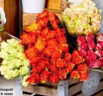 Colruyt Bouquet de 18 roses offre